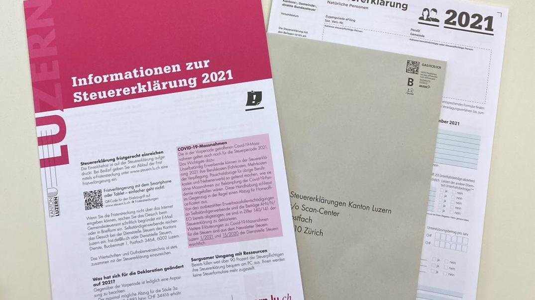 Steuererklärung 2021 | Stadt Willisau